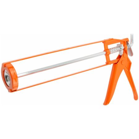 Пистолет скелетный для герметика оранж (50)