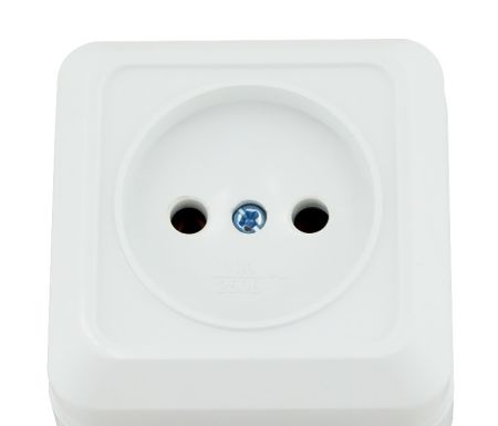 Розетка 1 о.у. Кerama с керам.осн.(10/200) 10А (РО-1)1805