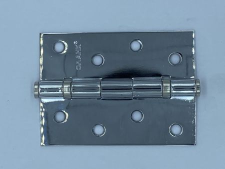 Петля дверная унив."Оланк" СР (100*75 *2) 2ВВ (100 шт) хром