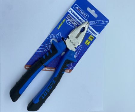 Плоскогубцы ХР 8" усиленные синие (60) 11016