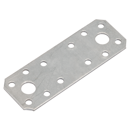 Пластина крепежная 100*35  цинк (50)
