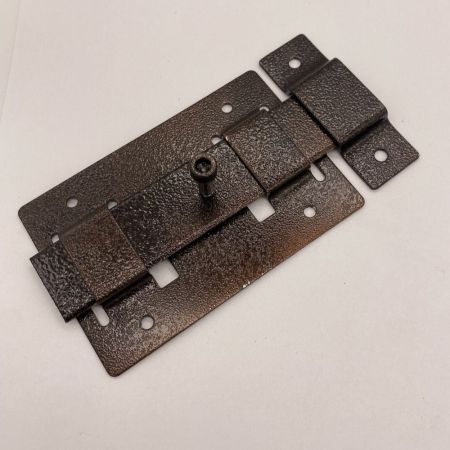 Задвижка дверная ЗД-02 медь ( 25 шт) Россия