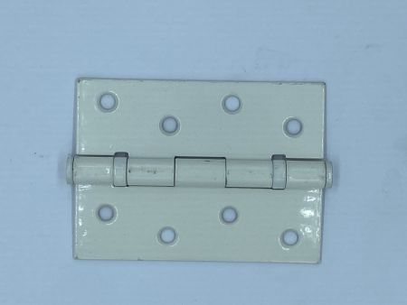 Петля дверная унив."Оланк" WW (100*75 *2) 2ВВ (100 шт) белая