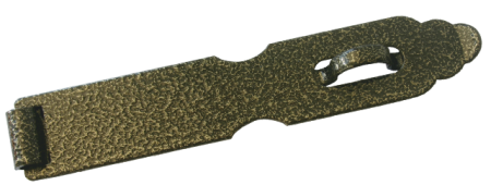 Накладка дверная НД1 (L-125мм) пол.бронза  (40)