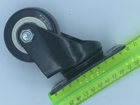Опора колесная мебельная металл на подшипнике большая (50)