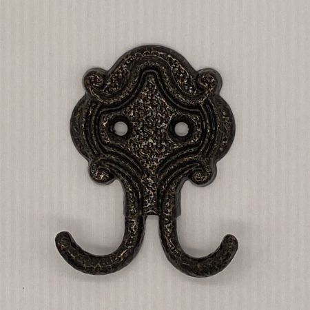 Крючок КВ1 "Точки" ант.медь (Россия) (100)