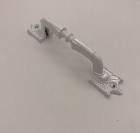 Ручка скоба РС80-2-2 белый глянец (Россия) (30шт)