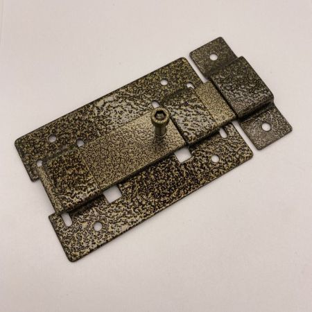 Задвижка дверная ЗД-02 бронза ( 25 шт) Россия