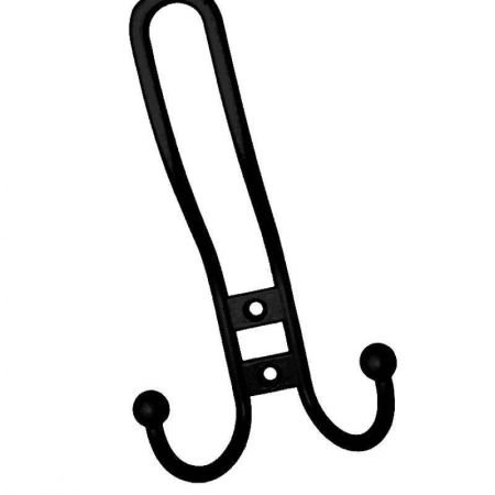 Крючок-вешалка №12 пол. черный (30)