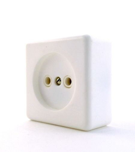 Розетка Орша, 1-от/у с пруж, РА-16-016 (5/120) 16А