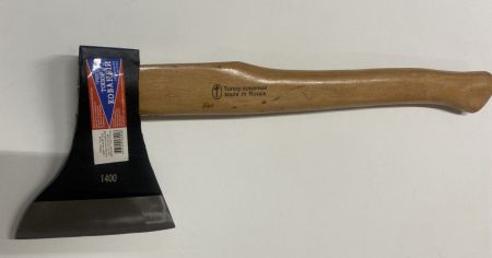 Топор с деревянной рукояткой 1400 гр.(12) 11469